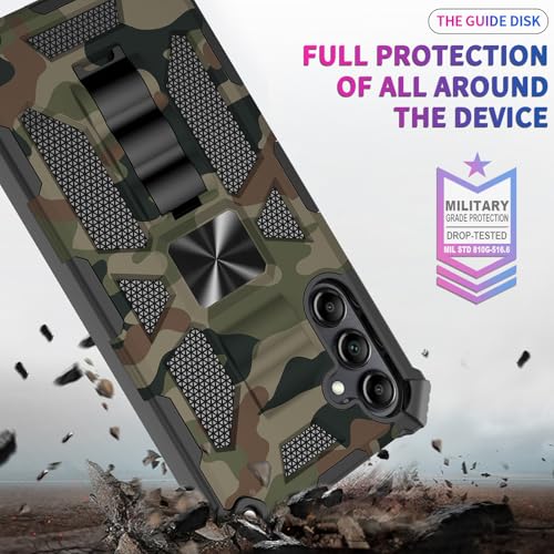 for Samsung Galaxy A57 5G Case Camo Phone Case, Army Green - color: Army Green, size: Samsung Galaxy A57 5G