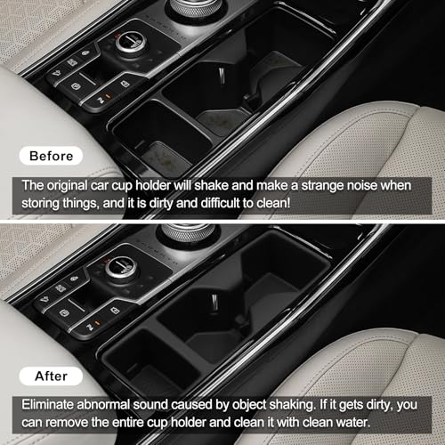smabee Center Console Cup Holder for Kia Sorento 2021-2025 2026 Accessories - size: Center Console Cup Holder Insert