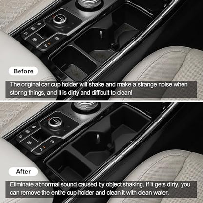 smabee Center Console Cup Holder for Kia Sorento 2021-2025 2026 Accessories - size: Center Console Cup Holder Insert