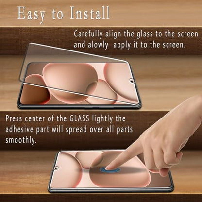 2+2 Pack Screen Protector for Samsung Galaxy S22 5G Tempered Glass - color: Samsung Galaxy S22 5G-Clear
