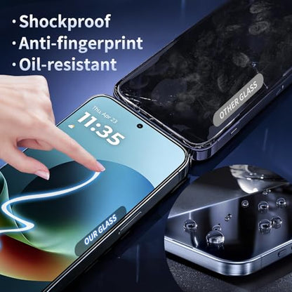 3 Pack for Motorola Moto G Play 2026 Privacy Screen Protector - color: [Privacy]-Moto G Play 2026