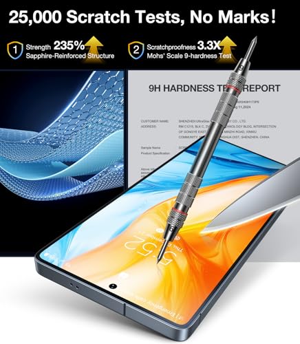 UltraGlass TOP 9H+ Armor for Samsung Galaxy S25+ Plus Screen Protector | NO.1 Military Grade Shatterproof, Screen Protector S25 Plus/ S25+ Tempered Glass, Longest Durable, Auto Install, 2 Pack - size: S25 Plus/S25+