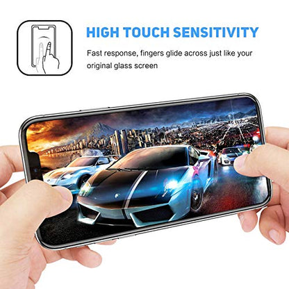 Phone Case for TCL 30 V 5G (6.67"), with [2 x Tempered Glass Protective Film], Clear Soft TPU Ultra-Thin Case for TCL 30 V 5G [Anti-Scratch] [Anti-Yellow] - Transparent
