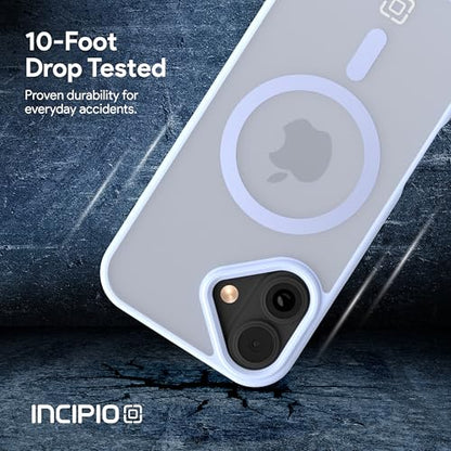 Incipio - Fog iPhone 17, Magsafe Compatible Phone Case, 10ft Drop Tested, Ultra Durable & Shock Absorbing, Scratch Resistant & Slim Profile (Light Blue) - color: Light Blue, size: iPhone 17