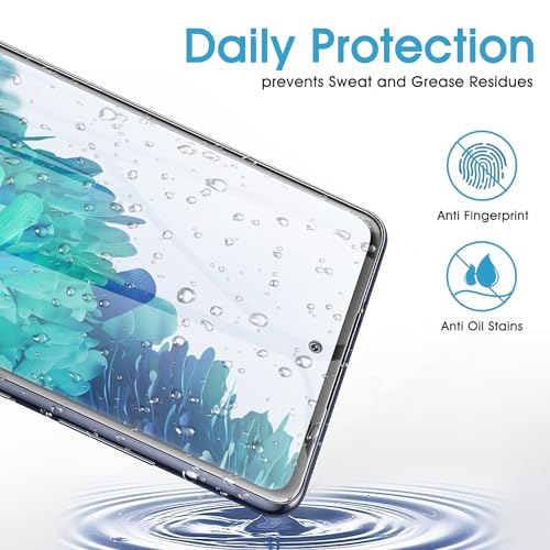 3 Pack TPU Screen Protector for Samsung Galaxy S20 FE, Self-Healing HD Flexible Hydrogel Film Compatible with Galaxy S20 FE 6.5", Support Fingerprint Unlock, Scratch-Resistant, Bubble Free - size: Samsung Galaxy S20 FE
