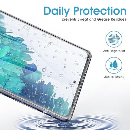 3 Pack TPU Screen Protector for Samsung Galaxy S20 FE, Self-Healing HD Flexible Hydrogel Film Compatible with Galaxy S20 FE 6.5", Support Fingerprint Unlock, Scratch-Resistant, Bubble Free - size: Samsung Galaxy S20 FE