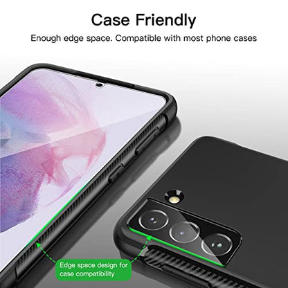 JETech Screen Protector for Samsung Galaxy S21, 2+2 Pack - size: Galaxy S21
