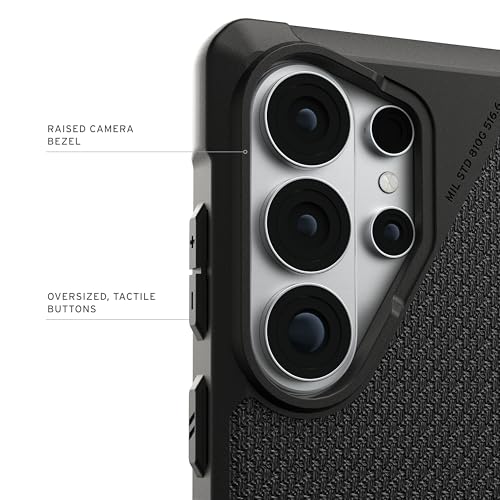 URBAN ARMOR GEAR UAG for Samsung Galaxy S26 Ultra Case 6.9" Metropolis LT - Magnetic Charging Compatible Rugged Military Drop Tested Protective Cover, Kevlar Black - color: Metropolis LT - Kevlar Black