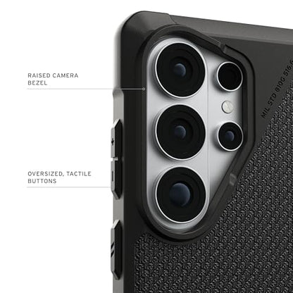 URBAN ARMOR GEAR UAG for Samsung Galaxy S26 Ultra Case 6.9" Metropolis LT - Magnetic Charging Compatible Rugged Military Drop Tested Protective Cover, Kevlar Black - color: Metropolis LT - Kevlar Black