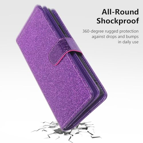 Varikke for iPhone 13 Pro Max Case Wallet Magnetic Detachable, Deep Purple - color: (Standard) Dark Purple, size: iPhone 13 Pro Max 6.7"