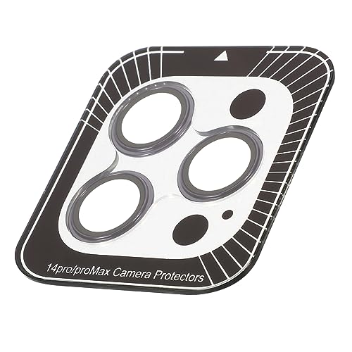 Veemoon Tempered Camera Lens Protector for Scratch Phone Lens Protective Film and Wear Resistant Cover with Dust Design Dark Purple