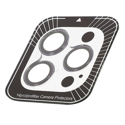 Veemoon Tempered Camera Lens Protector for Scratch Phone Lens Protective Film and Wear Resistant Cover with Dust Design Dark Purple