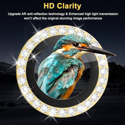 Camera Lens Protector for Samsung Galaxy S26 Ultra, Diamond Gold - color: Diamond Gold