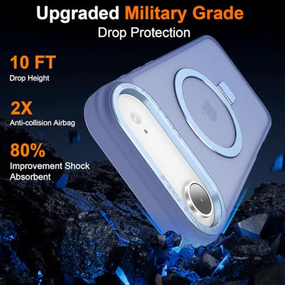 Magnetic for iPhone Air Case with Ring Stand, Sierra Blue - color: Sierra Blue, size: Iphone Air 6.5 inches