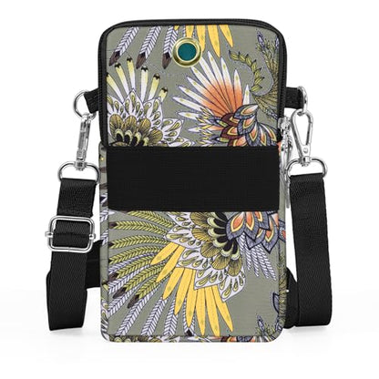BIAOTIE Lightweight Small Crossbody bags Cell Phone Purses Travel Pouch Shoulder Bag for Women - color: Black-k
