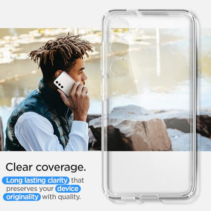 Spigen for Galaxy S24 Plus Case, Ultra Hybrid [No Magnet Ring] [Anti-Yellowing] - Crystal Clear - color: Crystal Clear, size: Galaxy S24 Plus