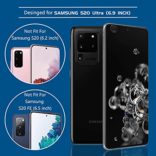 LYWHL 2 Pack for Samsung Galaxy S20 Ultra Privacy Screen Protector, [Support Fingerprint ID] Anti-Spy Full Adhesive Flexible Film for Galaxy S20 Ultra 6.9" - Black - size: Samsung Galaxy S20 Ultra