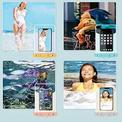 Waterproof Case Underwater Bag Compatible with Samsung Galaxy A35/A34/A33/A32 5G, Floating Cover Touch Screen IPX8 Pouch