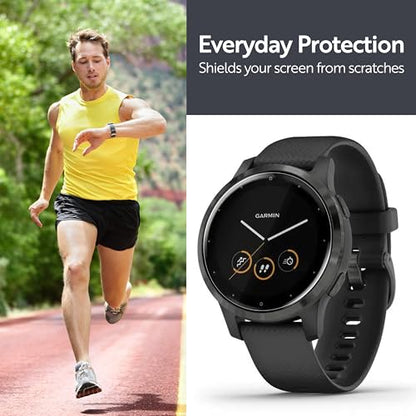ArmorSuit 6 Pack for Garmin Vivoactive 4S 40mm (2020 Release) Screen Protector MilitaryShield HD Clear TPU Film - Made in USA - size: Vivoactive 4S (40mm)