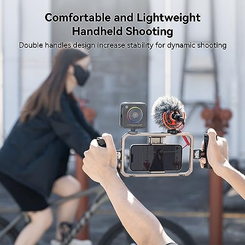 SmallRig Universal Phone Cage, Smartphone Video Rig Kit - 4121 - style: Cage w/ Dual Handles
