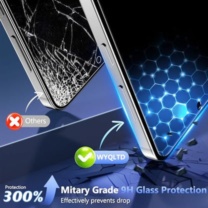 2 Pack for Samsung Galaxy S25 FE Privacy Screen Protector Glass - size: Galaxy S25 FE