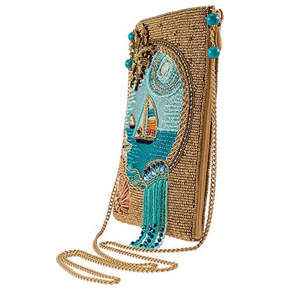 Mary Frances Sail Away Beaded Crossbody Phone Bag, Multicolor