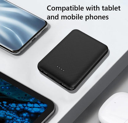 FIVO Portable Charger 5000mAh 5V 2A Power Bank with USB Cable, Carrying case and Hook for Mobile Phone, iPhone, iPad, Samsung Galaxy and More (1 Pack)
