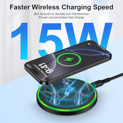 Wireless Charger Google Pixel 11 Fast Charging Pad for Pixel 10 Pro XL/9Pro