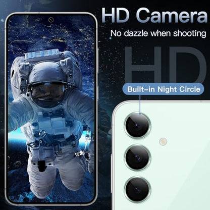 JETech Camera Lens Protector for Samsung Galaxy S24 FE, Mint Green, 1 Set - color: Mint Green