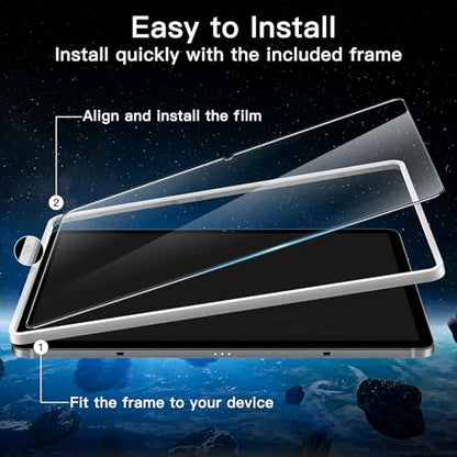 JETech Screen Protector for Samsung Galaxy Tab S10 FE Plus 13.1", 2-Pack - size: TabS10FEPlus