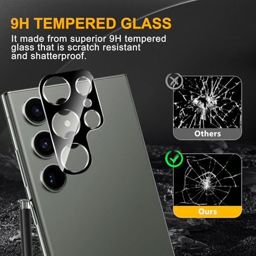 3 Pack Camera Lens Protector for Samsung Galaxy S23 Ultra - size: Galaxy S23 Ultra