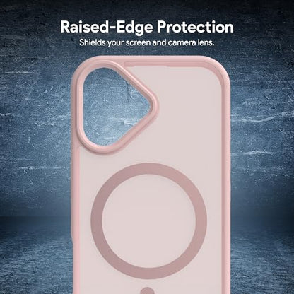 Incipio - Fog iPhone 17, Magsafe Compatible Phone Case, 10ft Drop Tested, Ultra Durable & Shock Absorbing, Scratch Resistant & Slim Profile (Pink) - color: Pink, size: iPhone 17