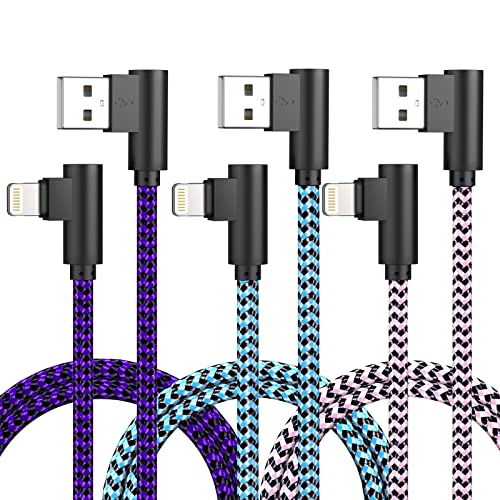 iPhone Charger Cord Lightning Cable 3 Pack iPhone Fast Charging Cable 6FT - size: 6FT