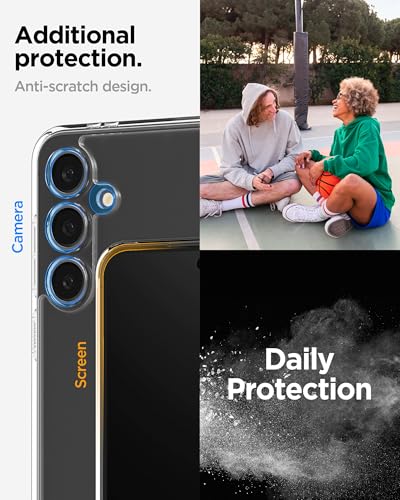 Spigen for Galaxy S24 FE Case, Ultra Hybrid [No Magnet Ring] [Anti-Yellowing] - Crystal Clear - color: Crystal Clear, size: Galaxy S24 FE