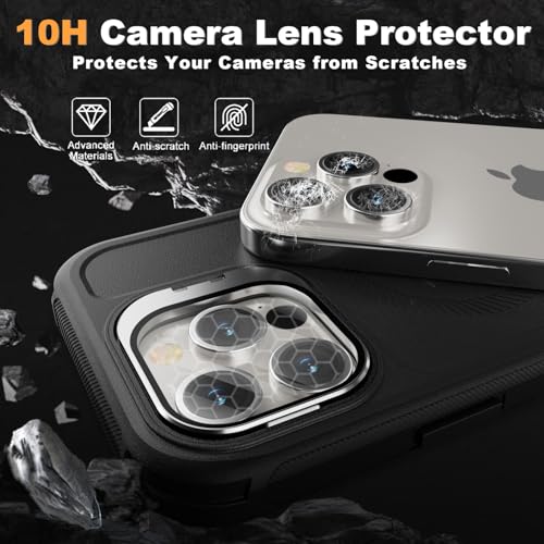Follaroma for iPhone 16 Pro Case,Magnetic,Heavy Duty Case,6.3'', Black - color: Black, size: iPhone 16 Pro 6.3''