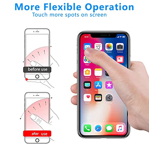 Kinizuxi Phone Ring Holder,360°Rotating Finger Grip Stand (5-Pack)