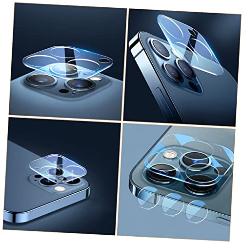 Mipcase 3pcs Pro Screen Protector Tempered Film Scratch-resistant Lens Covers Phone Camera Lens Cover High Light Transmittance Easy Install