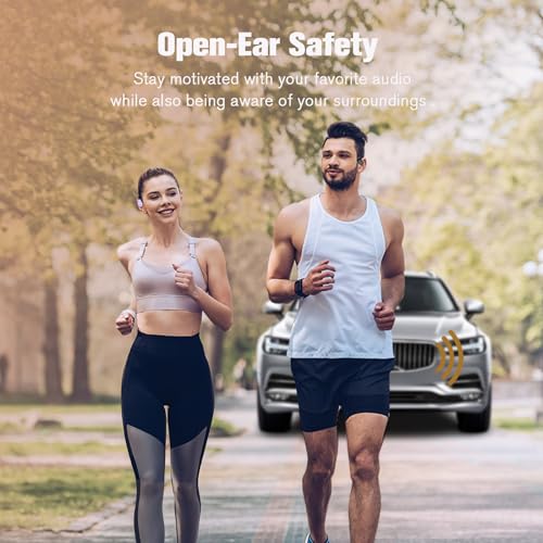 Xmenha Over The Ear Earbuds Open Ear Headphones Over The Ear Headphones - color: Nude, style: Normal