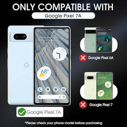 3 Pack Privacy Screen Protector for Google Pixel 7A 5G 6.1", Ultra-Thin Anti-Spy Soft TPU Hydrogel Protective Film for Google Pixel 7A - Self-Healing, Touch Sensitive, Case Friendly - size: Google Pixel 7A