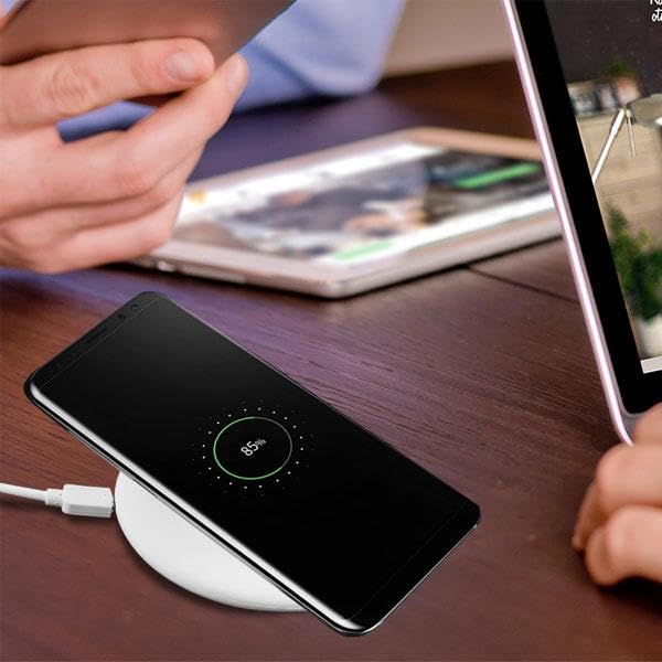 Wireless Charger Fast 7.5W and 10W Compatible with iPhone 16e, Charging Pad Slim