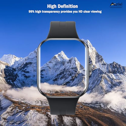 6 Pack Compatible for Xiaomi Redmi Watch 5 Screen Protector, Flexible TPU Film [Not Glass], Full Coverag, HD Clear Easy Install, Bubble Free for Redmi Watch 5 Screen Protector - size: RM6-Redmi Watch 5-Z-1