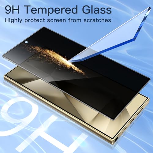 JETech Privacy Screen Protector for Samsung Galaxy S24 Ultra, 2-Pack - size: Galaxy S24 Ultra
