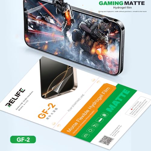 GF-2 Gaming Matte Hydrogel Screen Protector,Anti-Fingerprint Film - color: GF-2