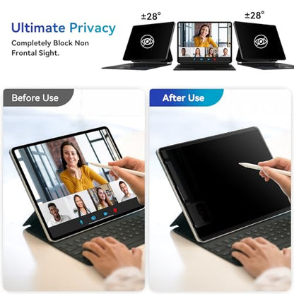Magnetic Privacy Screen Protector Compatible with iPad Air 10.9&iPad Pro 11 - size: [1 PACK] iPad 11" Privacy Screen