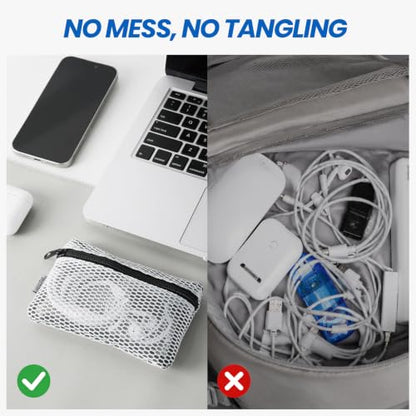 USB-C Earbuds Wired Headphone, USB Charging Adapter Cable Kit with 100cm Cable, Portable Storage Pouch, All-in-One Digital Accessory Kit for Travel, iPhone, Android - size: USB A TO C Cable