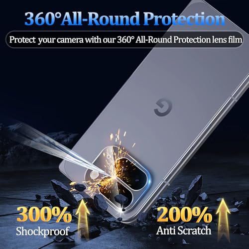 3 Pack Tempered Glass Camera Lens Protector for Google Pixel 10 Pro Fold - size: Google Pixel 10 Pro Fold