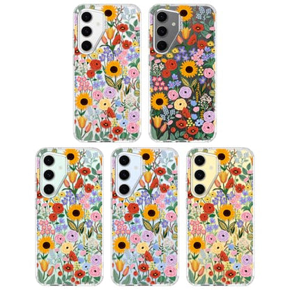 MOSNOVO Case for Samsung Galaxy S24 FE, [Buffertech 6.6ft Military-Grade Drop Protection] [Anti Peel Off Tech] Clear TPU Bumper Phone Case Cover Design - Blossom & Bloom - color: Clear - Blossom & Bloom, size: Samsung Galaxy S24 FE