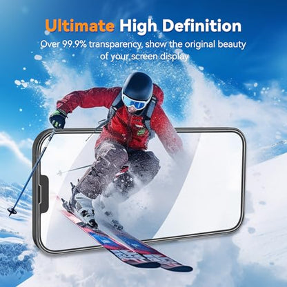 Wiaocit Tempered Glass Screen Protector for iPhone 13 Pro - size: iPhone 13 Pro-6.1 Inch