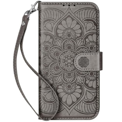 Wallet Case for iPhone 12 and iPhone 12 Pro,[RFID Blocking] 3 Card Holder Stand with Credit Card Slot PU Leather Magnetic Protective Flip Cover for iPhone 12/12 Pro(Grey) - color: Grey