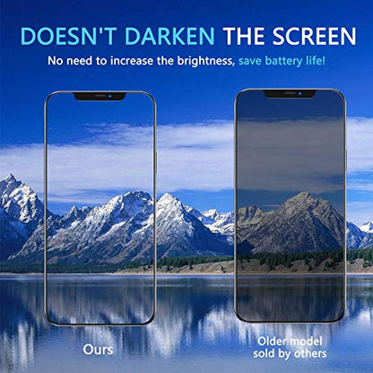3-Pack Privacy Screen Protector for iPhone 12/12 Pro - size: 12/12 Pro